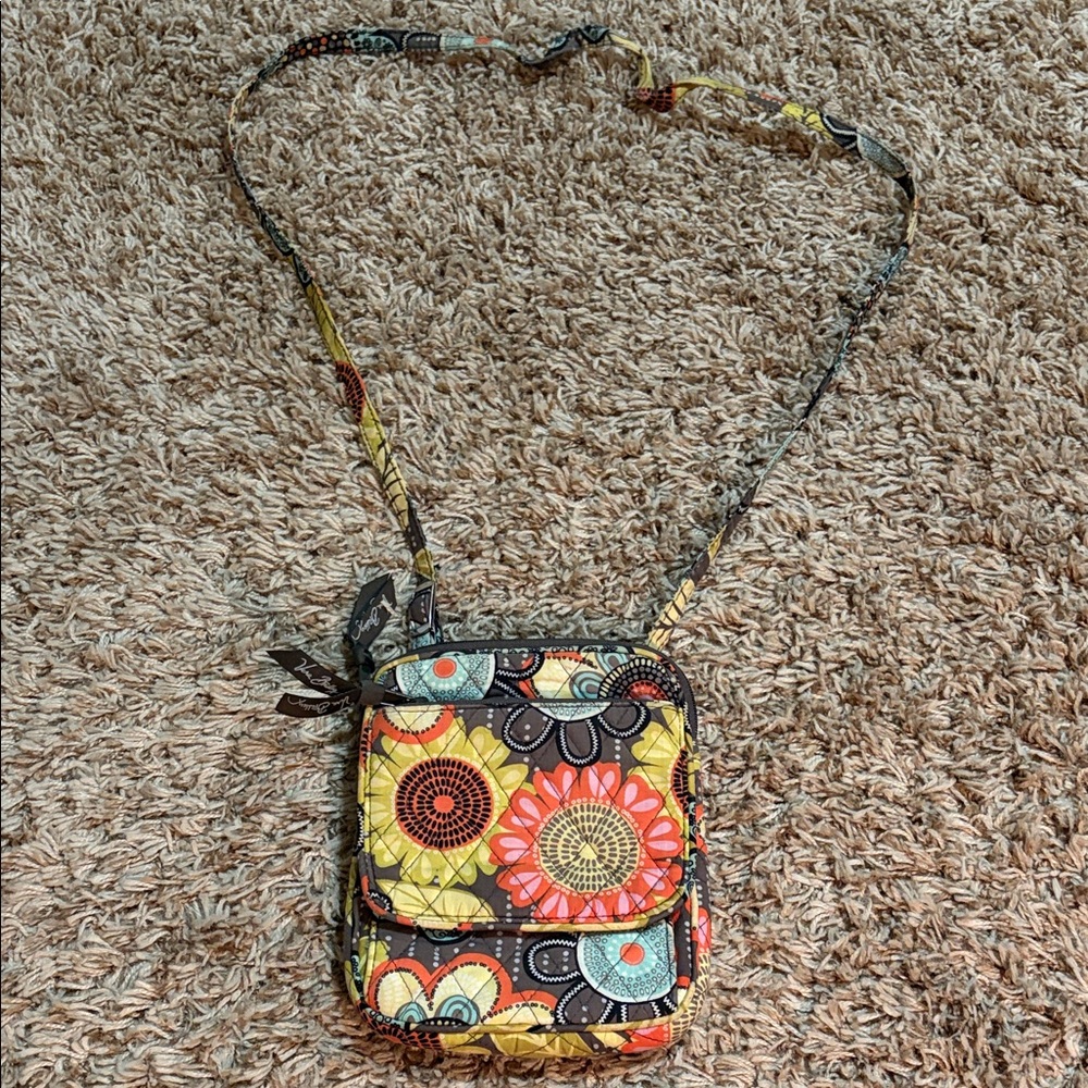 Vera Bradley Multicolor Floral Crossbody Bag